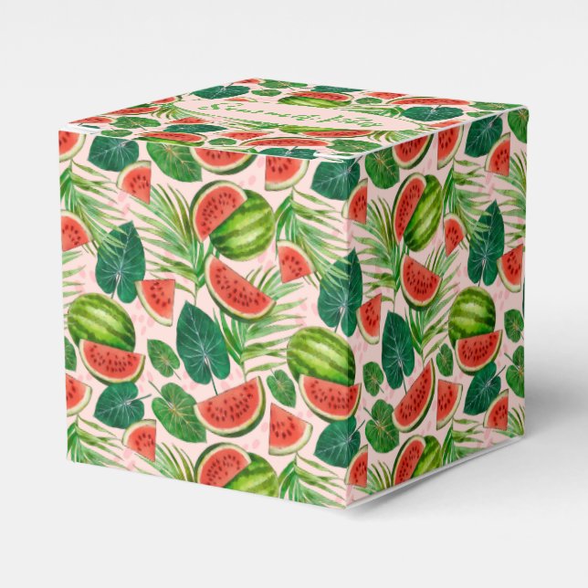 Caixinha De Lembrancinhas Melancia fresca (Frente)