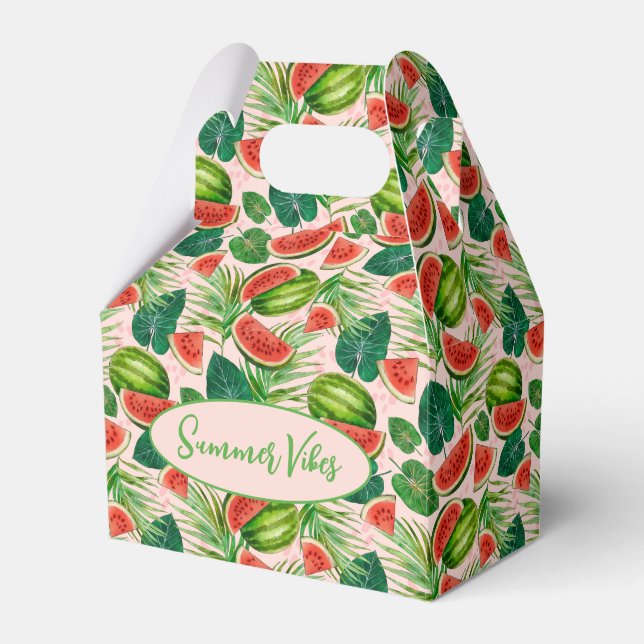 Caixinha De Lembrancinhas Melancia fresca (Frente)