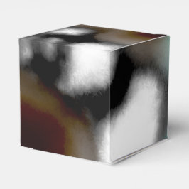 Caixinha De Lembrancinhas Mensagem em uma garrafa: Abstrato Brown, Teal, B &