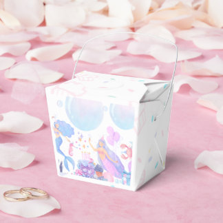 Caixinha De Lembrancinhas Mermaid Birthday