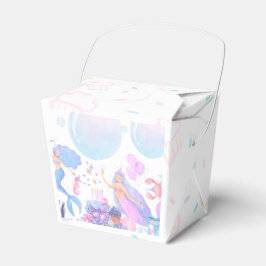 Caixinha De Lembrancinhas Mermaid Birthday