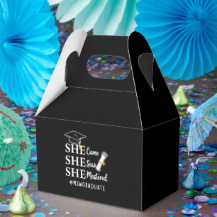 Caixinha De Lembrancinhas Mestrado MSW Mestre em Trabalho Social Graduado