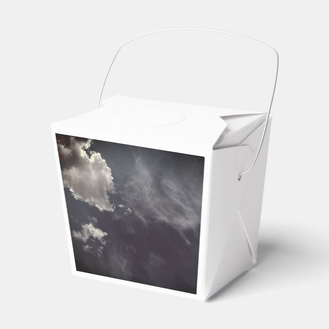 Caixinha De Lembrancinhas Metal clouds (Frente)
