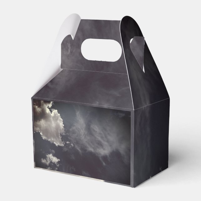 Caixinha De Lembrancinhas Metal clouds (Frente)