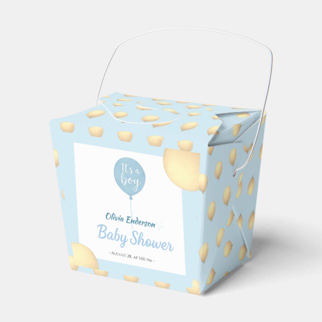 Caixinha De Lembrancinhas Meu Deus! O bebê do balão está vencido (Frente)