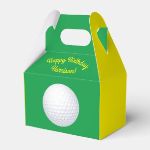 Caixinha De Lembrancinhas Mini Golf Balls Festas de aniversário Crianças Esp