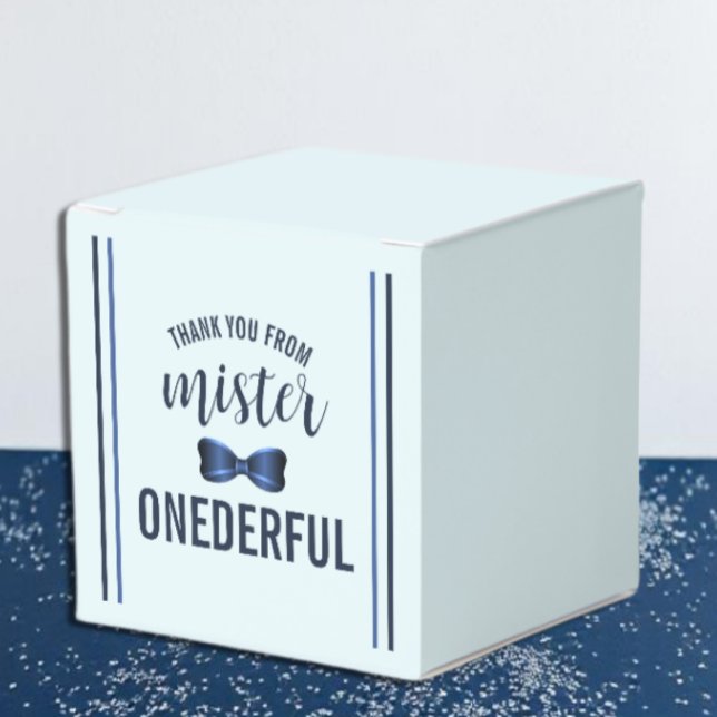 Caixinha De Lembrancinhas Mister OnewonArco Tie primeiro aniversario (Criador carregado)