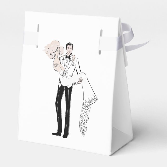 Caixinha De Lembrancinhas Moda noiva e noiva (Verso)