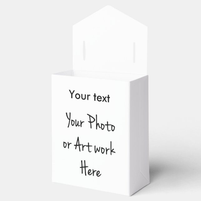 Caixinha De Lembrancinhas Modelo artesanato (Aberto)