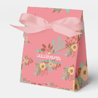 Caixinha De Lembrancinhas Modern Boho Floral Rosa