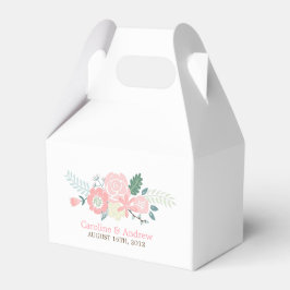 Caixinha De Lembrancinhas Modern Floral Wedding