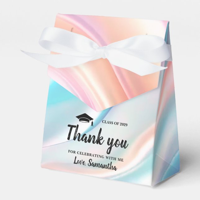 Caixinha De Lembrancinhas Modern  Graduation  (Frente)