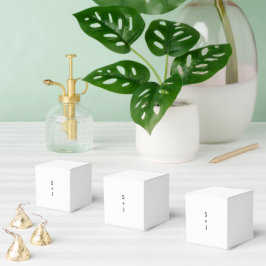 Caixinha De Lembrancinhas Modern Wedding