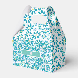 Caixinha De Lembrancinhas Moderna Margarida Contemporânea Flor Inicial