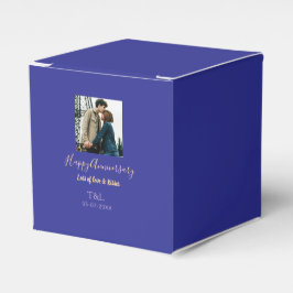 Caixinha De Lembrancinhas Moderno Boho feliz aniversário adicione nome laran