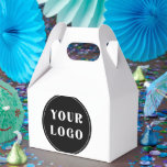Caixinha De Lembrancinhas Moderno, elegante, na moda e personalizável<br><div class="desc">Este design está disponível para todos. Sinta-se livre para personalizar o logotipo,  as imagens,  o texto e as cores para se adequar às suas preferências. Obrigado!</div>