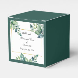 Caixinha De Lembrancinhas Moderno Eucalyptus Deixa Casamento Muçulmano