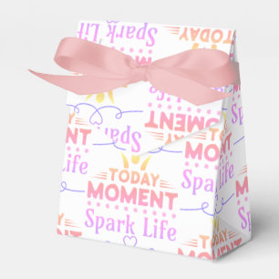 Caixinha De Lembrancinhas Momento Atual, Saco de Tote Life Spark