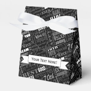 Caixinha De Lembrancinhas Monograma personalizado de Festa de aniversário de