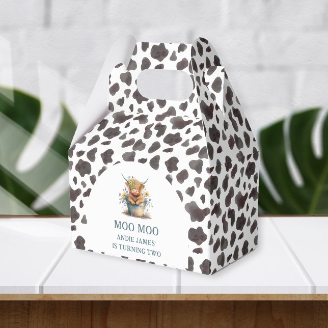 Caixinha De Lembrancinhas Moo, sou dois segundos aniversários de Impressão d (Criador carregado)