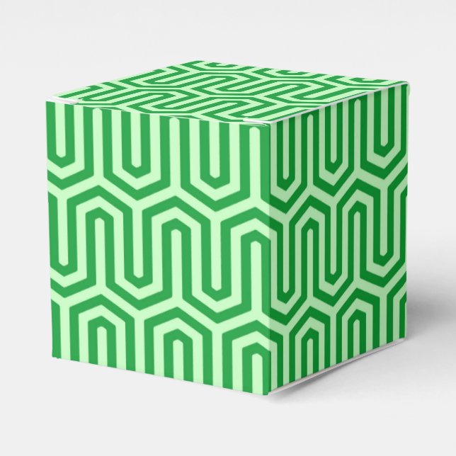 Caixinha De Lembrancinhas Motif deco egípcio - jade verde (Frente)