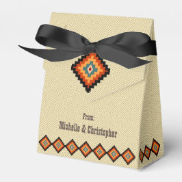 Caixinha De Lembrancinhas Motifs de Arte Folclórica Romena Tradicional