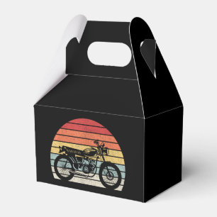 Caixinha De Lembrancinhas Motocicleta Vintage Retro
