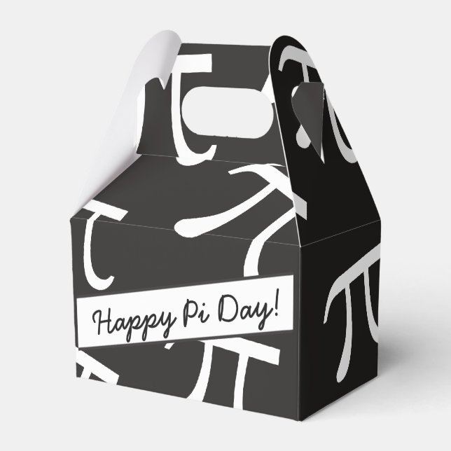 Caixinha De Lembrancinhas Muitos Pi - Matemática - Parabéns Feliz Dia de Pi (Frente)