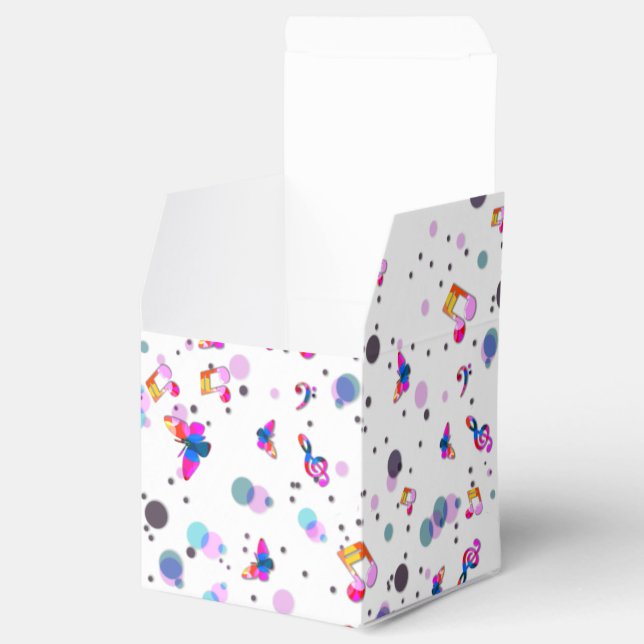 Caixinha De Lembrancinhas Música Dançando (Aberto)