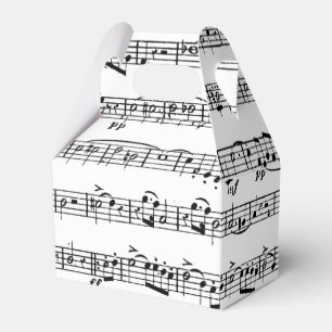 Caixinha De Lembrancinhas Música para Folhas para o Considerando Piano
