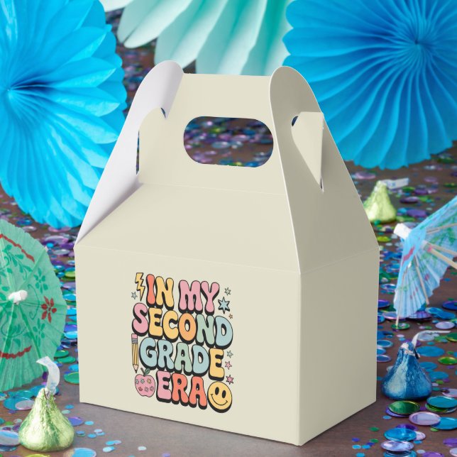 Caixinha De Lembrancinhas Na Minha Segunda Era segundo Professora De Volta (Festa)