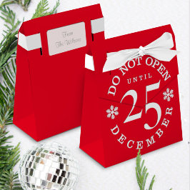 Caixinha De Lembrancinhas Não Abrir Até O Natal