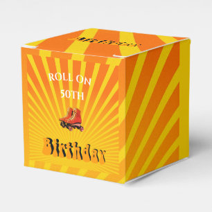 Caixinha De Lembrancinhas nascer Do Cilindro De 50º Aniversário Nos Anos 7