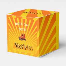 Caixinha De Lembrancinhas nascer Do Cilindro De 50º Aniversário Nos Anos 70