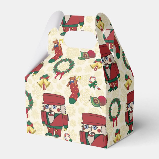 Caixinha De Lembrancinhas Natal de Férias Nutcracker (Frente)