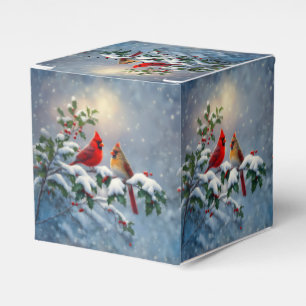 Caixinha De Lembrancinhas Natal Deer Cut Bunny Blue