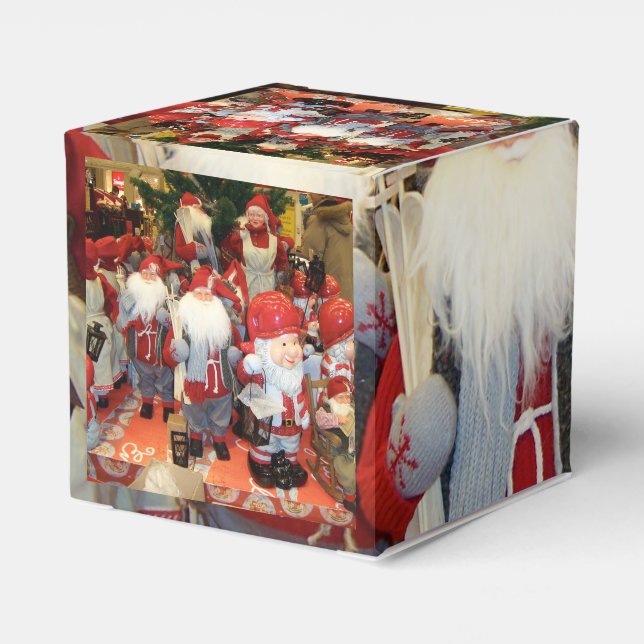 Caixinha De Lembrancinhas Natal na Suecia (Verso)