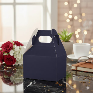 Caixinha De Lembrancinhas Navy Azul Personalizável Simples Atraente Gable