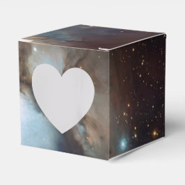 Caixinha De Lembrancinhas Nebula Orion Astronomy blue castanho, estrelas do