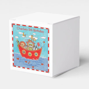 Caixinha De Lembrancinhas Noah's Ark Birthday personalizado