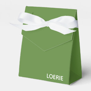 Caixinha De Lembrancinhas Nome da cor verde da Loerie