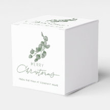 Nome da empresa com marca personalizada Feliz Nata