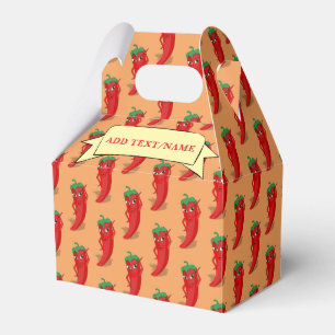 Caixinha De Lembrancinhas Nome Personalizado do Hot Pepper Diva