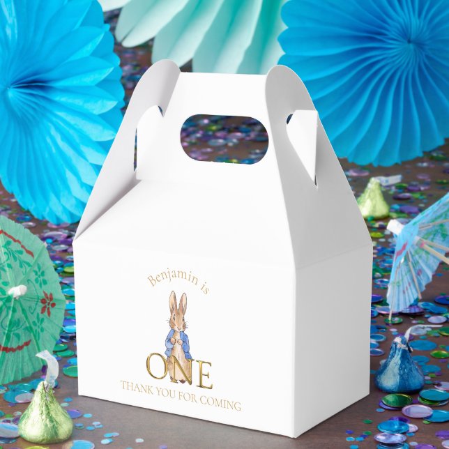 Caixinha De Lembrancinhas Nome personalizado Peter primeiro aniversario Obri (Festa)