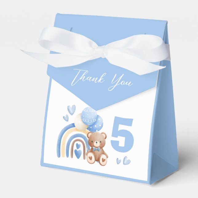 Caixinha De Lembrancinhas Nosso Bastuinho Bastuto Balão-Arco-Íris Bonito Ani (Frente)