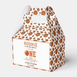 Caixinha De Lembrancinhas Novato do Ano de Basquete de primeiro aniversario