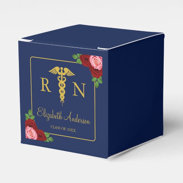 Caixinha De Lembrancinhas Nurse Graduation (Frente)