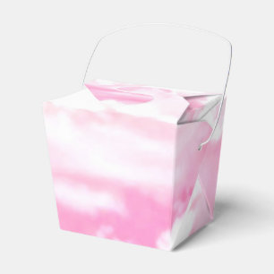 Caixinha De Lembrancinhas Nuvens Rosa Festivas