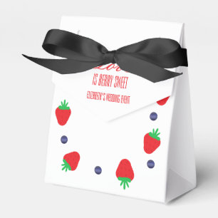 Caixinha De Lembrancinhas O Amor É Berry, Doce Chá de panela De Fruta