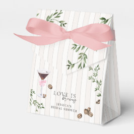 Caixinha De Lembrancinhas O Amor Está no Ar | Chá de Noiva Espresso Martini